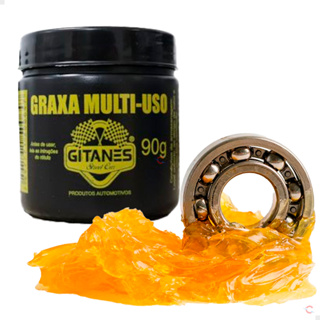 Graxa Lubrificante Chassis Multi Uso 90 Gramas Gitanes em Oferta na Shopee