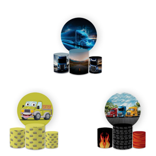Kit Capas Festivas Para Painel e Cilindros Caminhão Aniversario Decoração em Oferta na Shopee