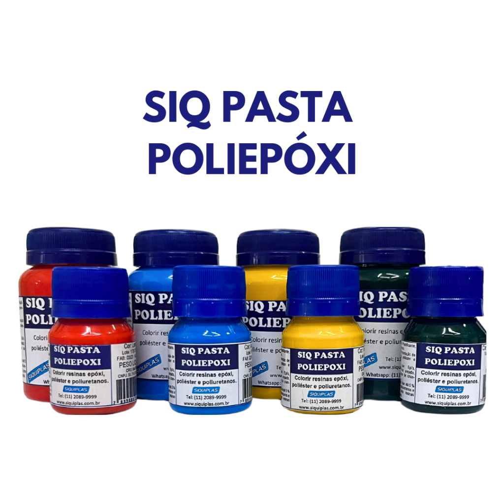 Pigmento para Resina e Poliuretano - Siq Pasta P/E