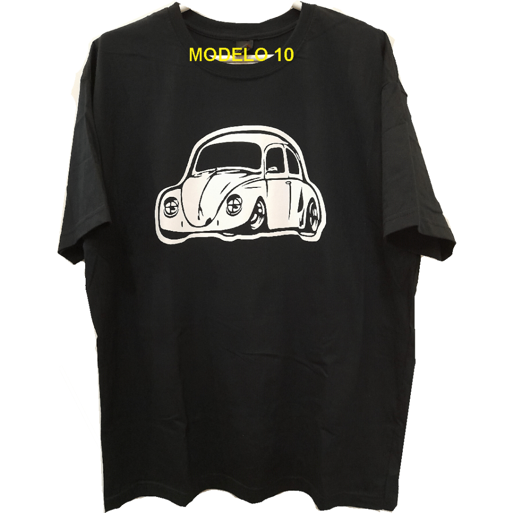 Camiseta Fusca Carro antigo Herbie Fuca Fuka Fuscão - modelo 10