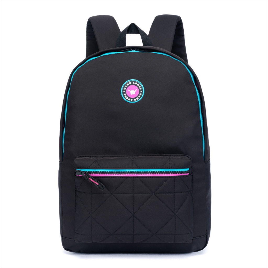 Mochila Feminina Escolar Casual Hang Loose Reforçada em Oferta na Shopee