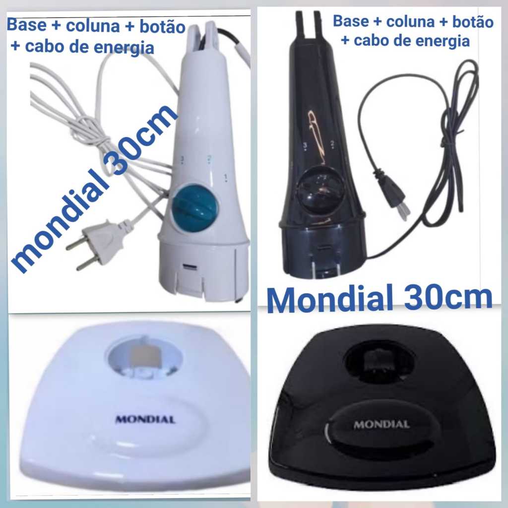 Base completa para ventilador mondial Master e Ultra 30cm original