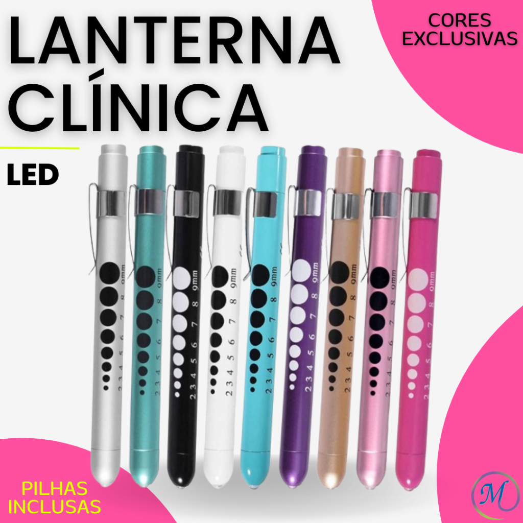 Lanterna Clínica / Médica - PILHAS INCLUSAS em Oferta na Shopee