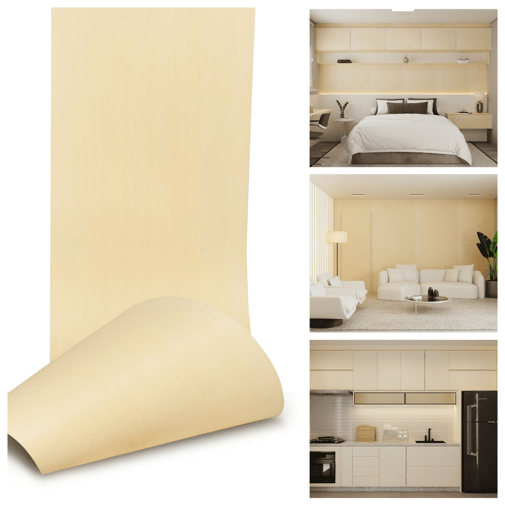 Revestimento de Madeira Natural: Lâmina (Escolha a Espécie)- Branco, Jequitiba, Louro Freijo, Peroba em Oferta na Shopee