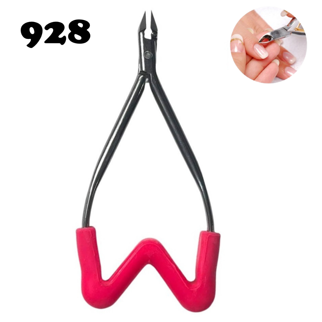 Alicate Manicure 928 Delicate Profissional Para Cutícula Ponta Fina Inox
