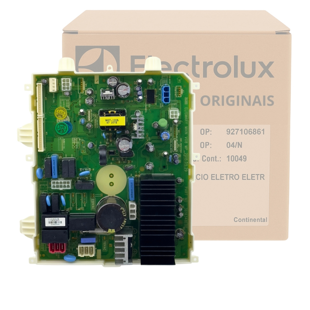 Placa Potência 220v Original Electrolux A08117701 Exclusiva Para Lava e Seca Lsi09