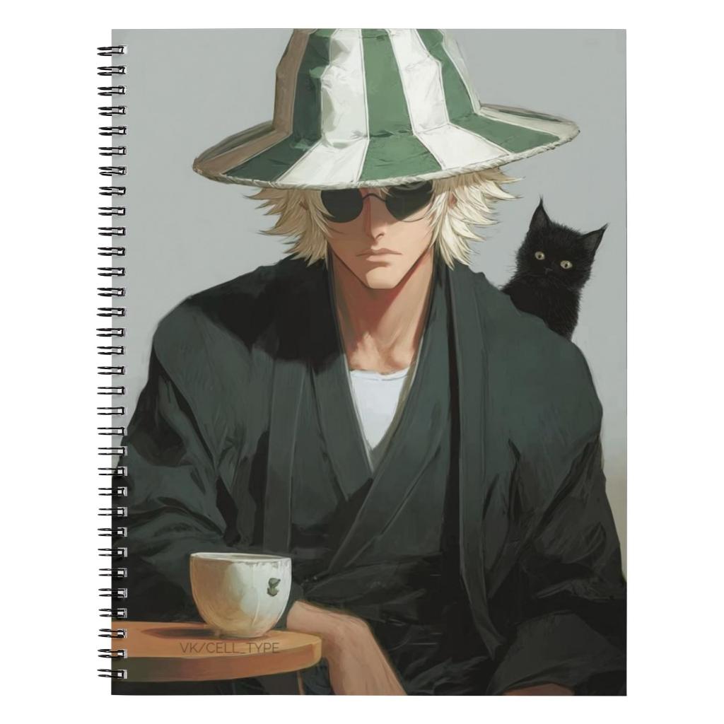 Caderno Bleach Personalizado – Capa Dura, Lindo Design Otaku / Anime