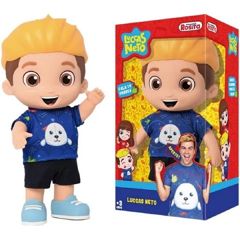 Boneco Lucas Neto- Nova Brink 1079