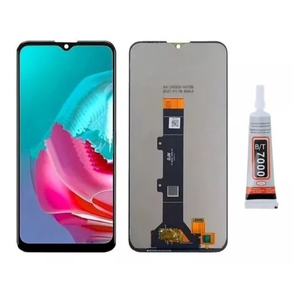 Tela Frontal Display touch Compatível Com Moto G10/g20/g30 incell + cola