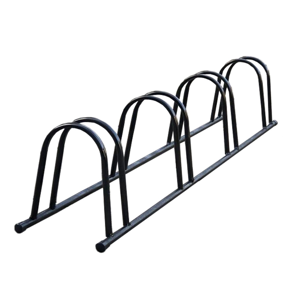 Suporte de Bicicleta 4 Vagas Bicicletário de Chão Condominio Casa Comercio em Oferta na Shopee