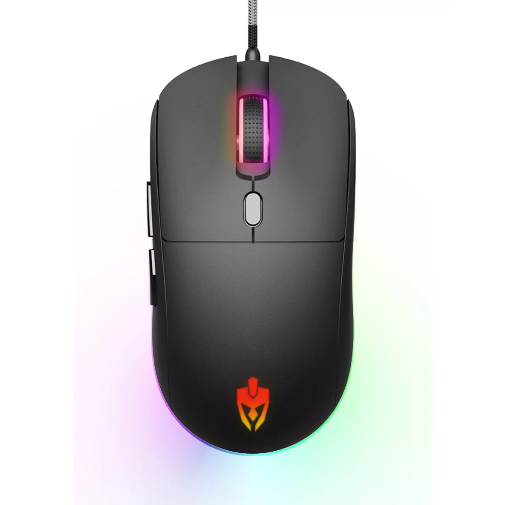 Mouse Gamer Para Jogo Usb Zon Evolut Ótico 7200 Dpi Efeitos Led Rgb Software Macro Programável Profissional