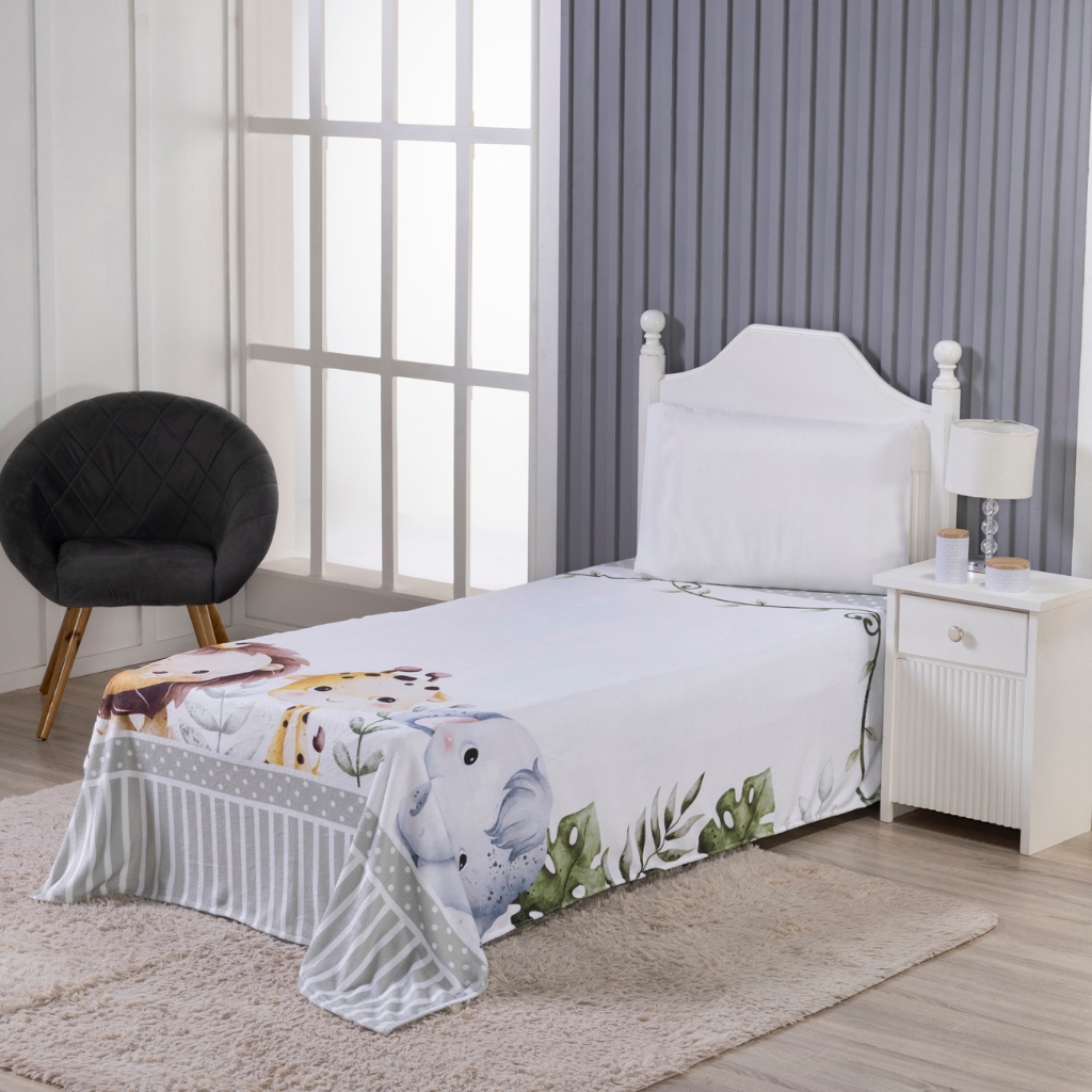 Manta Soft Infantil 2,20x1,55 Solteiro Decoração, Solteiro, Quarto, Menina, Menino