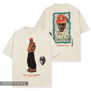Camiseta T-shirt Unissex Algodão Tyler The Creator Flower Boy em Oferta na Shopee
