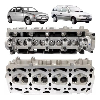 Cabeçote Novo Completo Vw Gol Mi At 1.0 8v De 1997 A 2001 em Oferta na Shopee