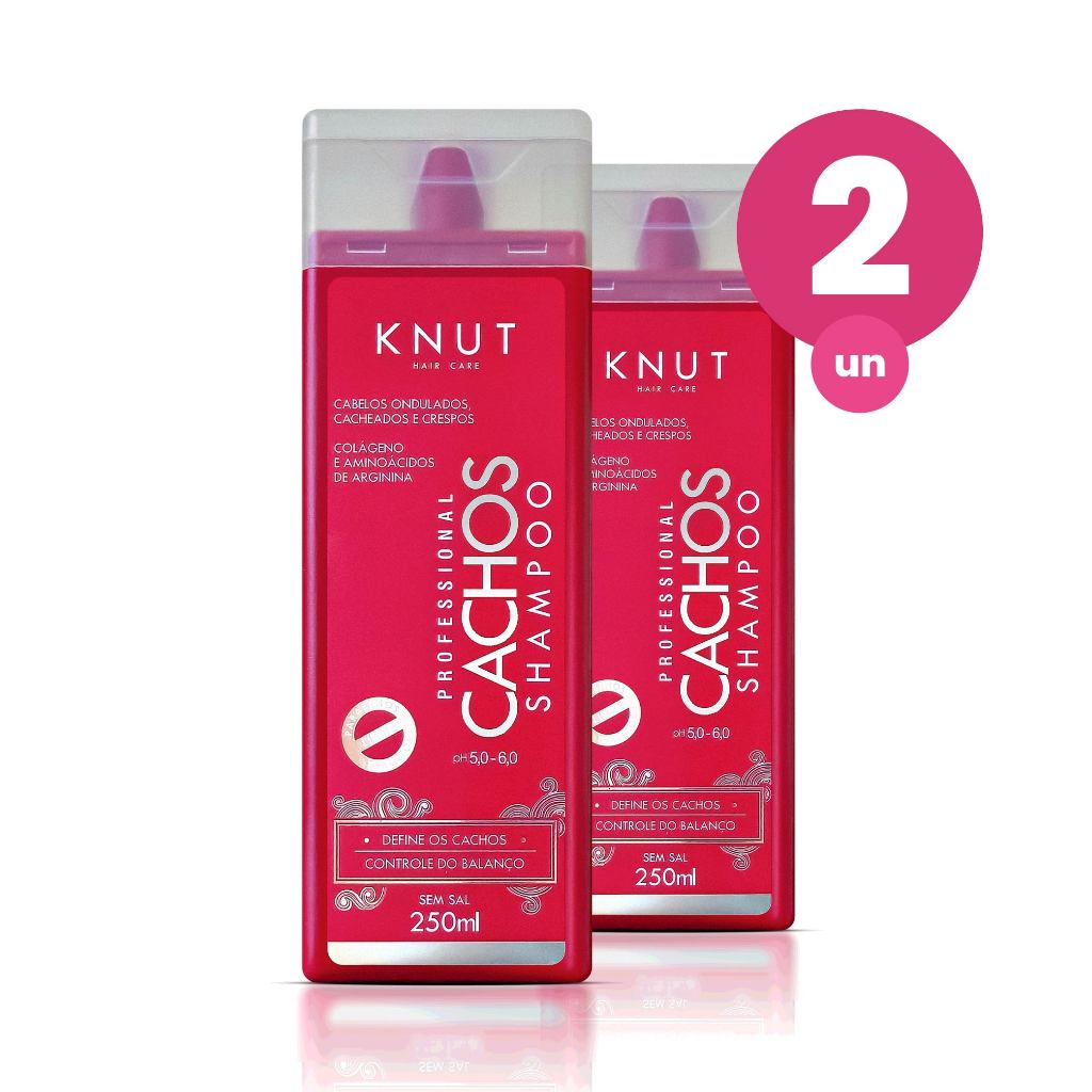 Kit 2 Shampoo Knut Cachos 250ml em Oferta na Shopee
