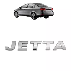Emblema Letreiro JETTA 2010 a 2014 Preto ou cromada