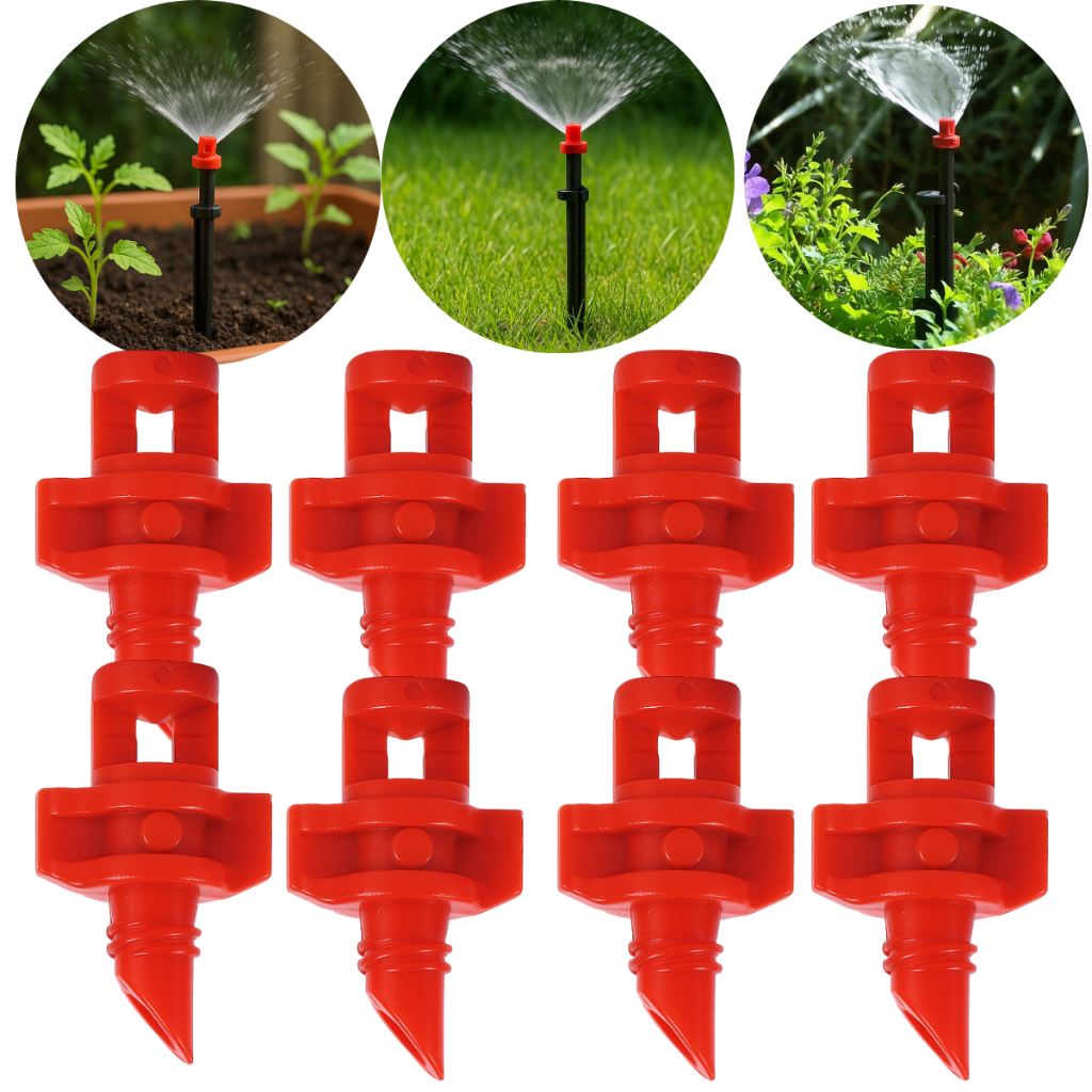 Micro Aspersor Irrigacao Microtubo 50 Unidades 55l/h em Oferta na Shopee