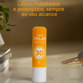 Detalhes do Protetor Solar Labial FPS 30 bastão 3,6g