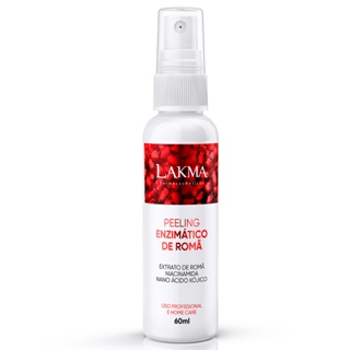 Peeling Enzimático de Romã Lakma 60ml Clareador e Renovação Celular: Profissional e Home Care em Oferta na Shopee