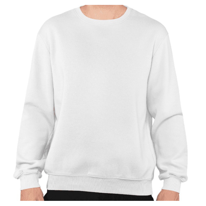 Blusa de frio moletom gola careca basica plus size do G1 ao G5 execelente material em Oferta na Shopee