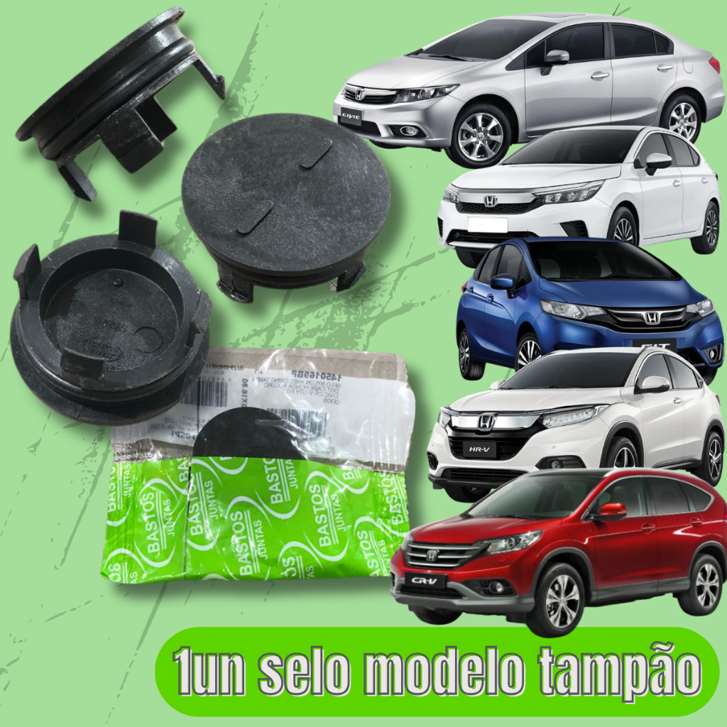 Selo Tampa Cabeçote Honda Civic / Hr-v 1.8 16v Bastos em Oferta na Shopee