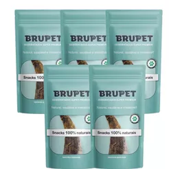 Chifre Bovino Petisco 100% Natural para Cães Brupet 5 unidades
