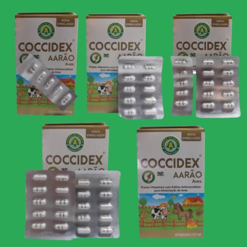 Coccidex 5, 10, 15 e 20 Cápsulas - AARÃO