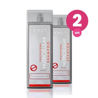 Kit 2 Shampoo Knut Nutricelular 250ml em Oferta na Shopee