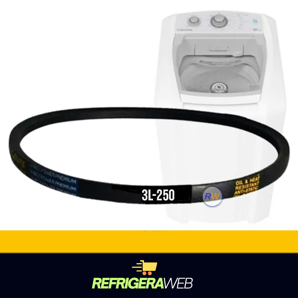 Correia 3l-250 Lavadora Ge Mabe Continental 228c2115p002 -Compativel