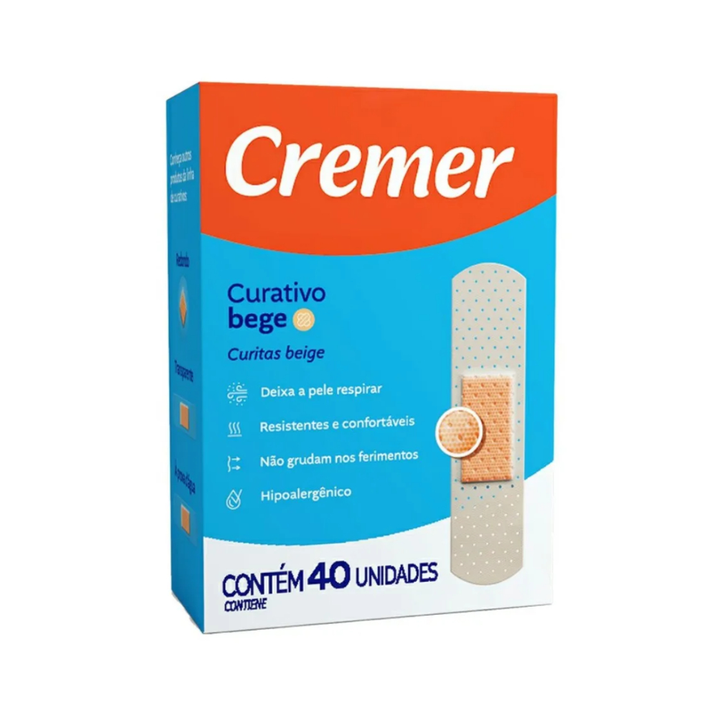 Curativo Transparente Cremer Care Com 40 Unidades em Oferta na Shopee