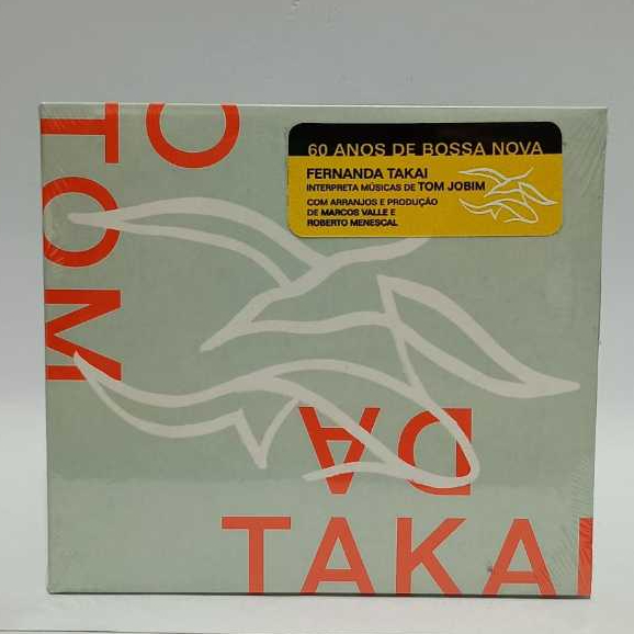 Cd Fernanda Takai - Tom Jobim 60 Anos De Bossa Nova (Lacrado) Digipack