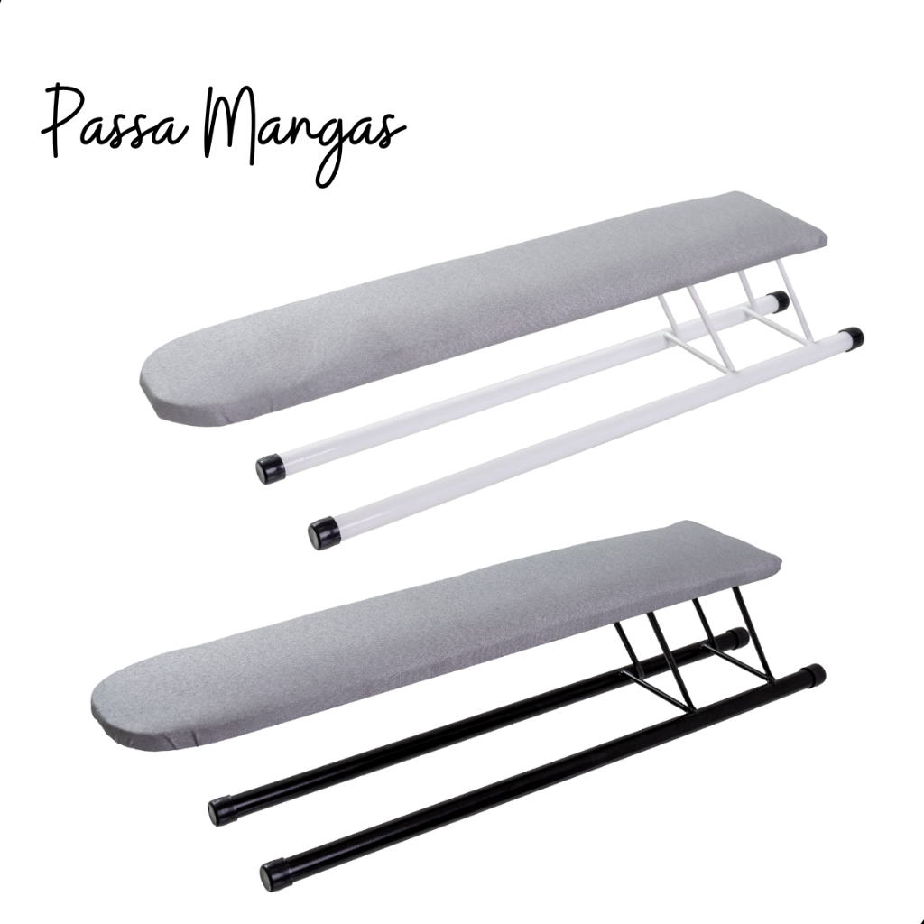 Suporte para Passar Mangas de Camisa Mini Tábua de Passar Roupas Dobrável e Portátil Ideal Para Mangas e Punhos em Oferta na Shopee
