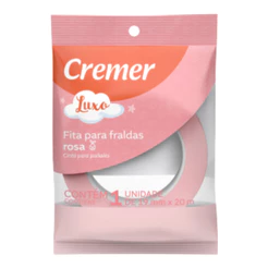 Fita Adesiva Cremer Rosa 19mm X 20m