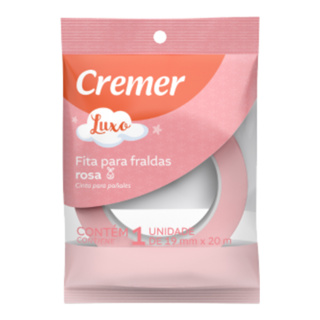 Fita Adesiva Cremer Rosa 19mm X 20m em Oferta na Shopee