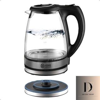 Chaleira Elétrica Auto Desligamento De Vidro ou Inox 2 Litros 110V Ou 220V Linha Premium Top em Oferta na Shopee