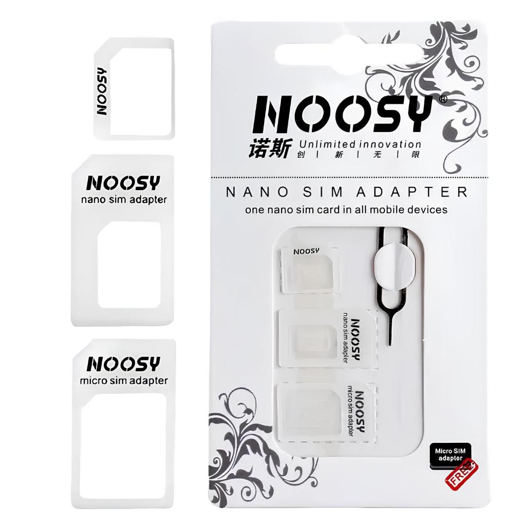 Kit Adaptador de Chip 4 Em 1 Micro Sim E Nano Sim Chave Pin