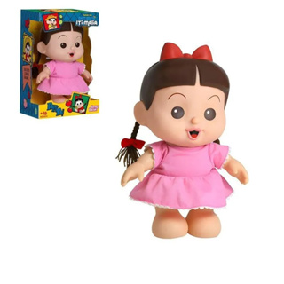 Boneca Iti Malia Rosinha Turma da Mônica 24cm - Novabrink 1017 em Oferta na Shopee