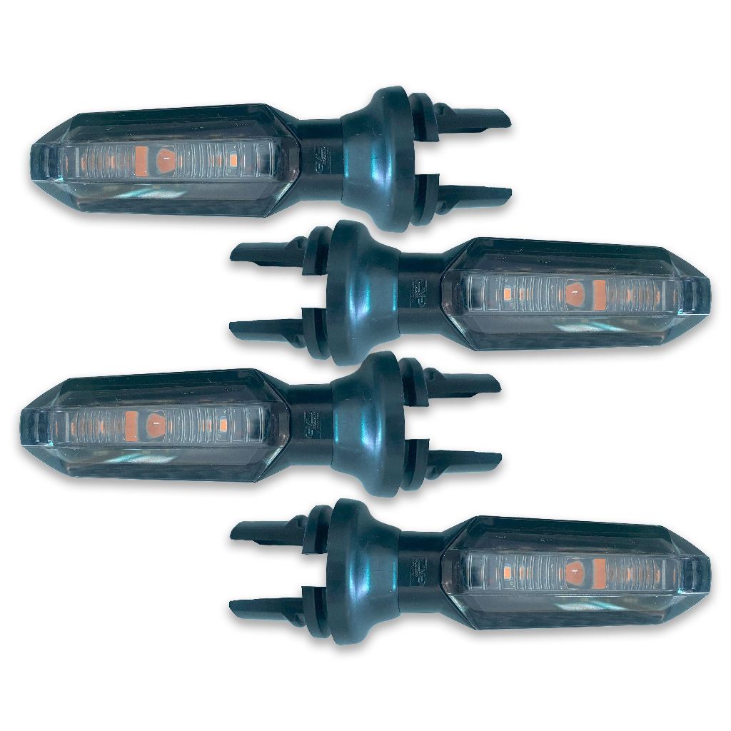 Pisca Seta Moto Cb Twister Cg 160 Com Led Sequencial Fumê