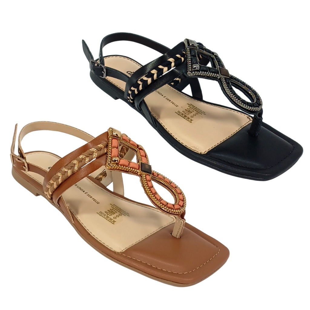 Sandalia Dakota Rasteirinha Feminina Y7951 em Oferta na Shopee