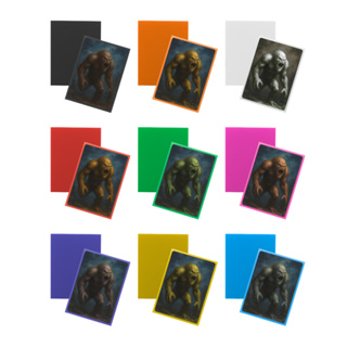 Sleeve Matte 10 20 50 100 Standard Preto Roxo Amarelo Vermelho Verde Rosa Pink Lilás Fosca Cards Photocard Fosco PP Kpop em Oferta na Shopee