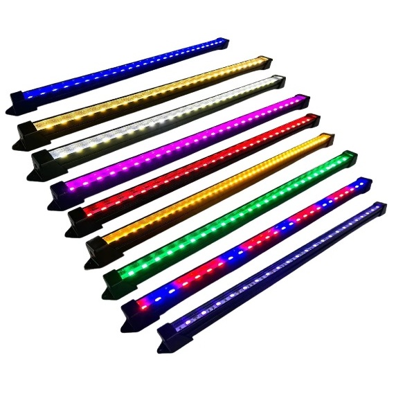 01 Luminária Led Cores  Para Aquário Marinho Ou Plantado 10cm a 20CM RABICHO - NAO ACOMPANHA FONTE em Oferta na Shopee