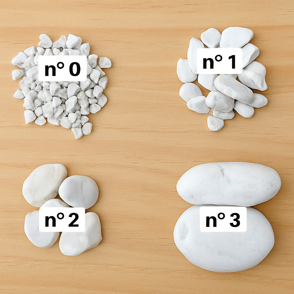 5k Pedra Branca Natural Dolomita Seixo Polido para Vasos, Jardins e Aquários em Oferta na Shopee