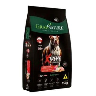 Ração Gran Nature Adulto Xtreme Super Premium Pitbull Pintmonster Rottwaeiler  Treinamento e Competição C/Whey 15kg em Oferta na Shopee