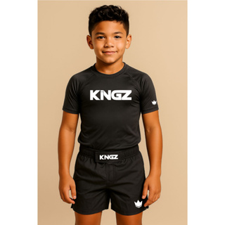 Rash Guard e ou Short Infantil Jiu Jitsu No-Gi KICKBOXING MUAY THAI MMA UFC - Premium em Oferta na Shopee