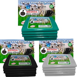 Saco Para Silagem Saco Para Silo Reforçado Com Abraçadeiras em Oferta na Shopee