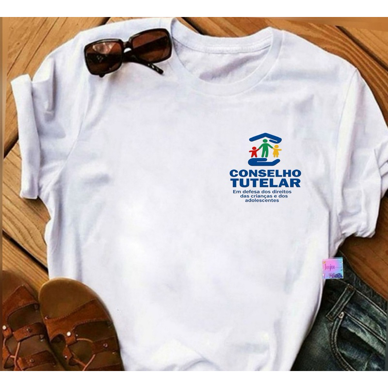 T-Shirts Baby Looks Feminina/ Conselho Tutelar
