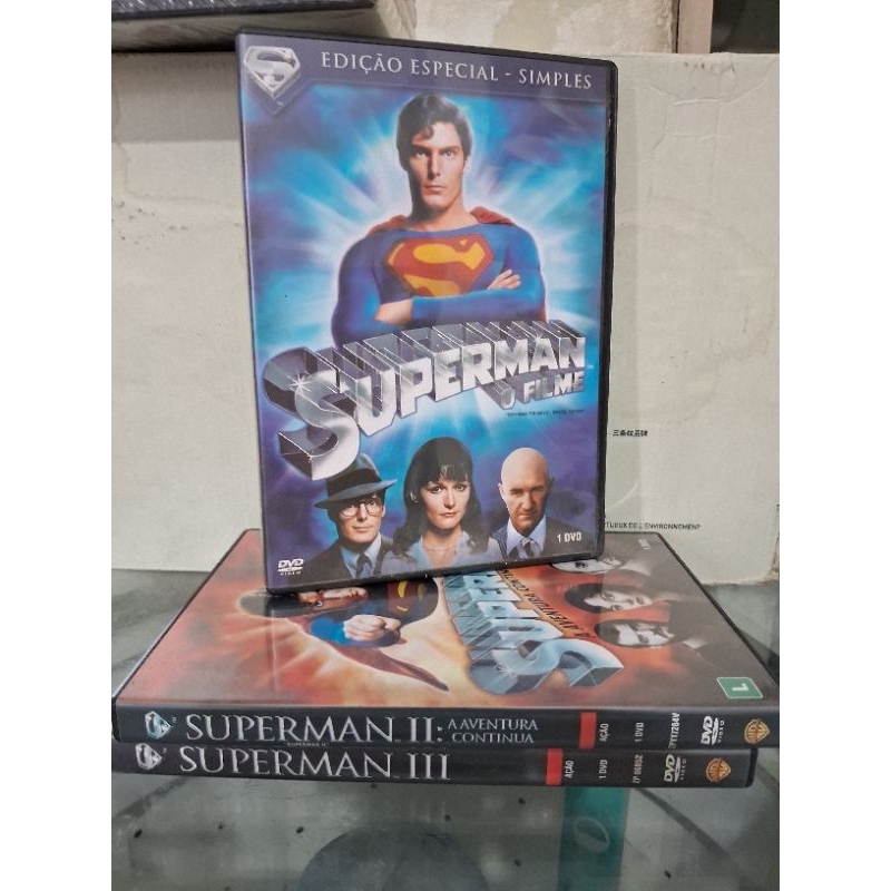 Dvd Superman Trilogia Original