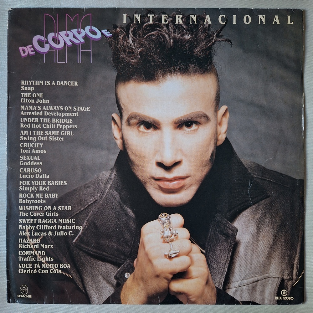 DISCO DE VINIL LP - VÁRIOS – DE CORPO E ALMA (INTERNACIONAL) (1992)