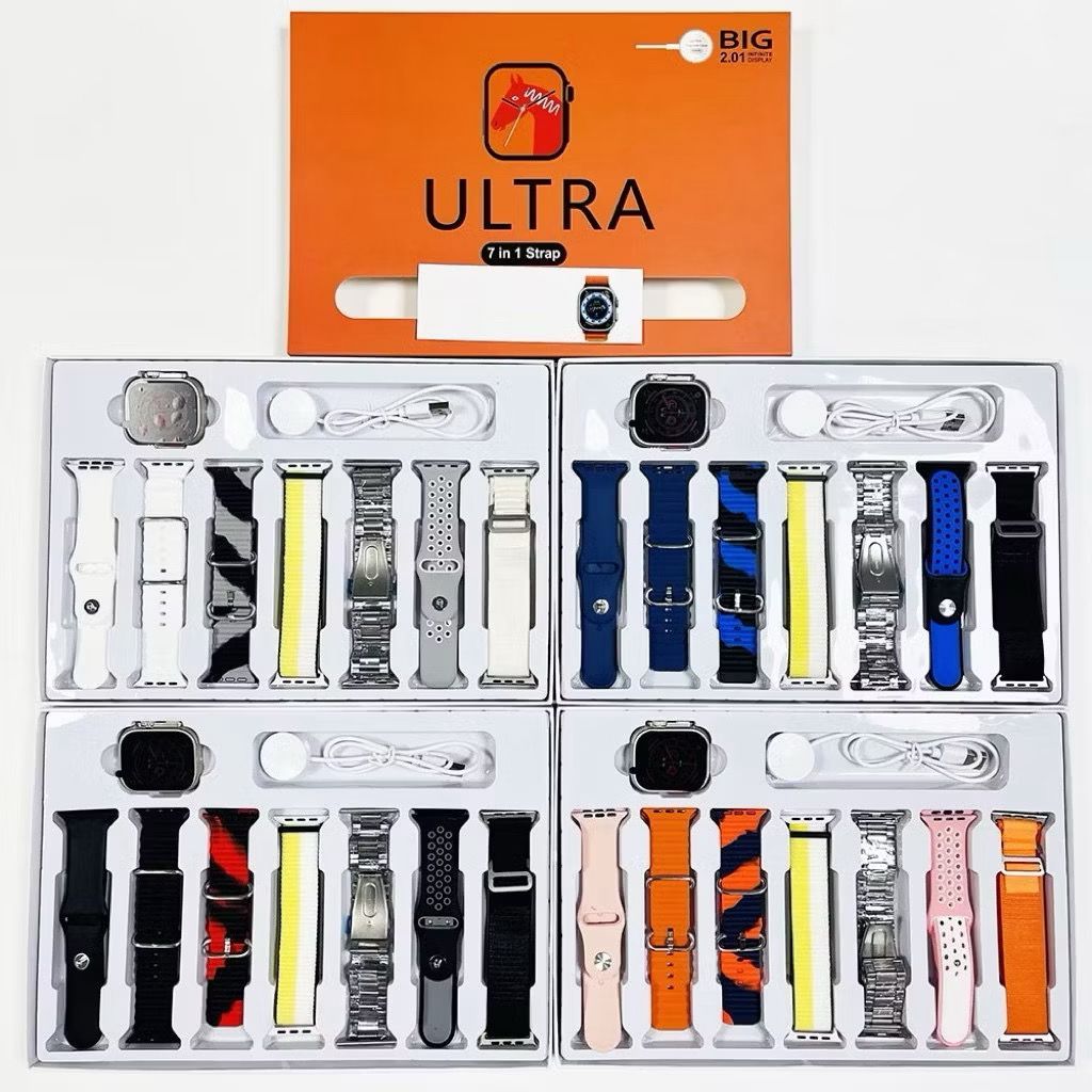 Smartwatch 7 em 1 Alcas 49mm Full Touch Melhor Qualidad — R$ 89,99 em Shopee