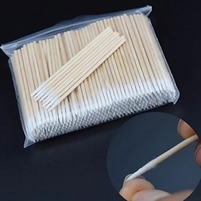 Palitos Com Algodão De Limpeza Alinhamento Henna Micropigmentação Unha Boca em Oferta na Shopee